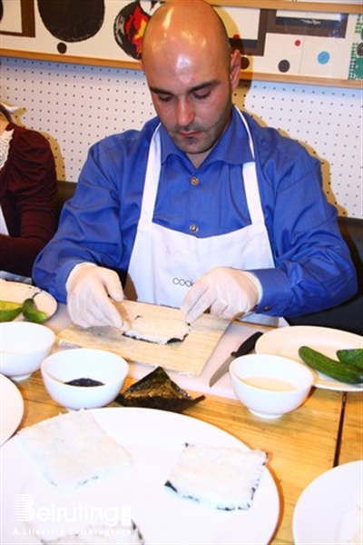 Tawlet Beirut-Gemmayze Social Event Cook & Eat Sushi workshop Lebanon