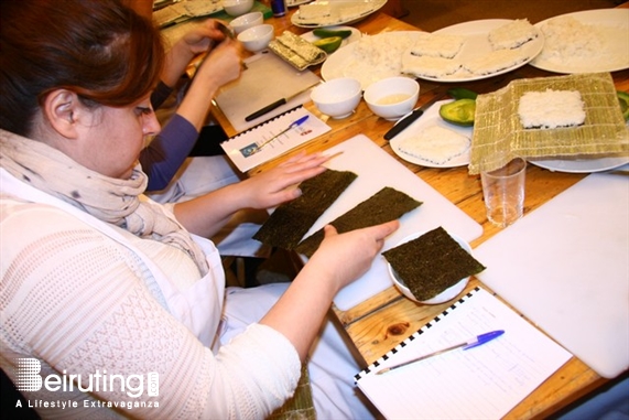 Tawlet Beirut-Gemmayze Social Event Cook & Eat Sushi workshop Lebanon