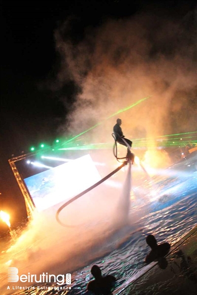 Cyan Kaslik Outdoor Superflying Water Show Lebanon