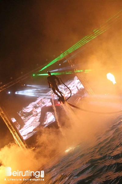 Cyan Kaslik Outdoor Superflying Water Show Lebanon