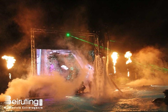 Cyan Kaslik Outdoor Superflying Water Show Lebanon