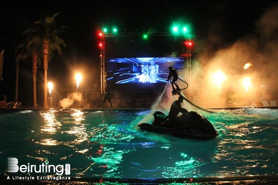 Cyan Kaslik Outdoor Superflying Water Show Lebanon