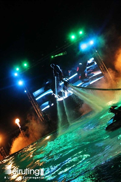 Cyan Kaslik Outdoor Superflying Water Show Lebanon