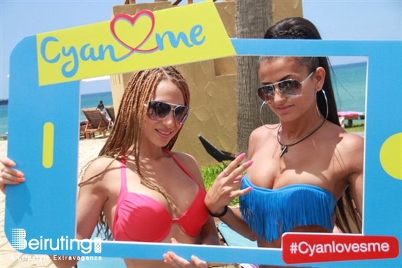 Cyan Kaslik Beach Party Cyan Loves Me  Lebanon