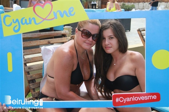 Cyan Kaslik Beach Party Cyan Loves Me  Lebanon