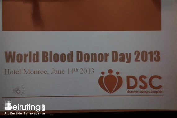 Monroe Hotel Beirut-Downtown Social Event DSC World Blood Donor Day Lebanon