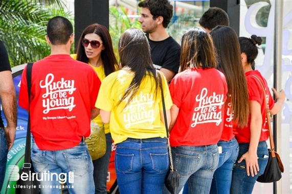 ABC Ashrafieh Beirut-Ashrafieh Social Event Lucky to be young Weekend with Banque Libano Française Lebanon