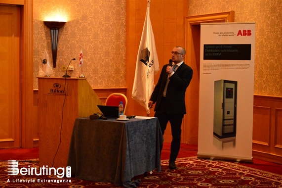 Hilton  Sin El Fil Social Event Harb Electric – ABB System Pro E Power & Emax 2 launching Lebanon