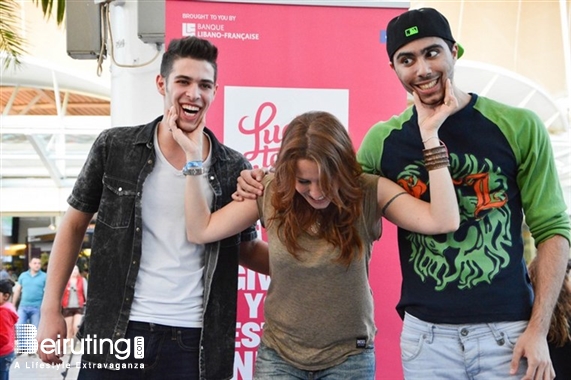 ABC Ashrafieh Beirut-Ashrafieh Social Event Lucky to be young Weekend with Banque Libano Française Lebanon