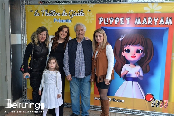 Kids Gisele Hachem Zard dazzles children in PUPPET MARYAM  Lebanon