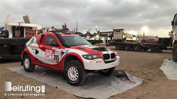 Around the World Outdoor Dakar Lebanon Team getting ready in Lima-Peru Lebanon