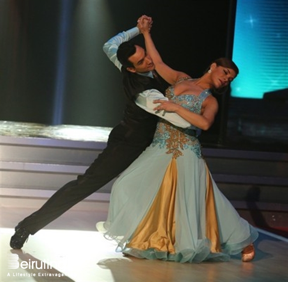 Tv Show Beirut Suburb Social Event Dancing with the Stars week 2 Lebanon