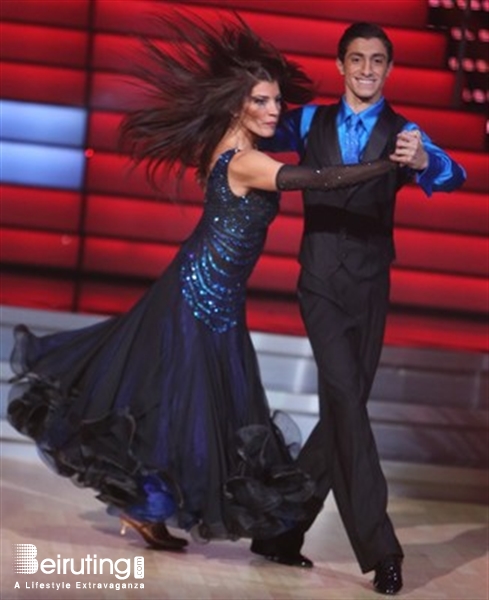 Tv Show Beirut Suburb Social Event Dancing with the Stars week 2 Lebanon