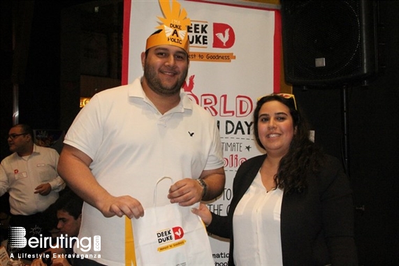 Activities Beirut Suburb Social Event Deek Duke World Chicken Day Part 1 Lebanon