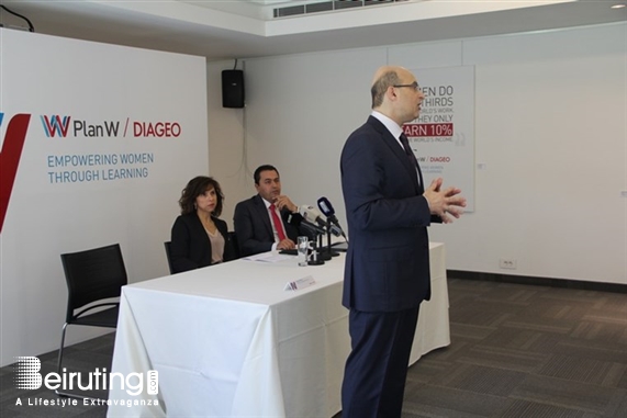 Activities Beirut Suburb Social Event Diageo Plan W Press Conference Lebanon