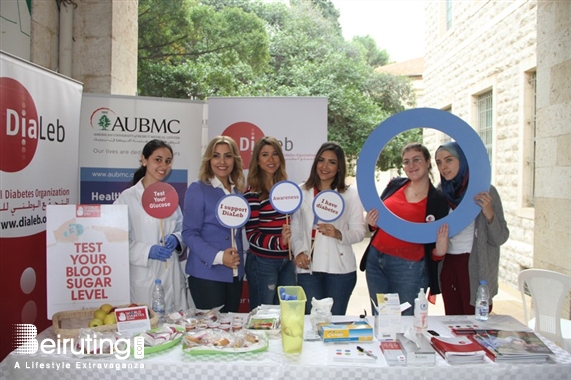 Activities Beirut Suburb Social Event World Diabetes Day at AUB and AUBMC Lebanon