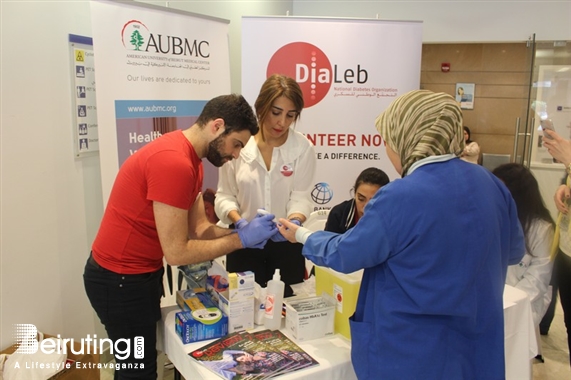 Activities Beirut Suburb Social Event World Diabetes Day at AUB and AUBMC Lebanon