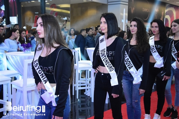 CityMall Beirut Suburb Social Event Diamondo Hosting Miss Europe World 2018 Lebanon