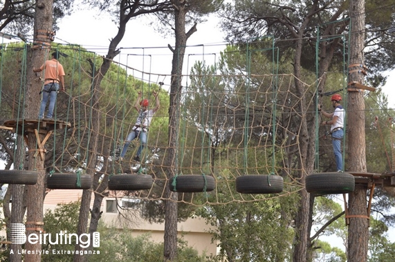 Swings Baabdat Outdoor Team Diffa at Swings Campground Lebanon