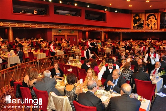 Casino du Liban Jounieh Social Event Diner Annuel De La Chaine Des Amis Lebanon