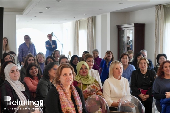 Social Event Gathering of diplomats spouses at the polish embassy Lebanon