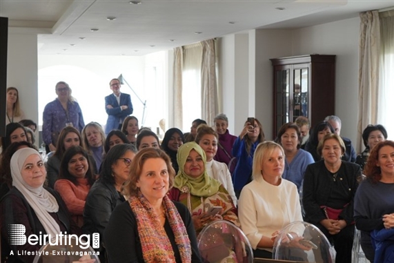 Social Event Gathering of diplomats spouses at the polish embassy Lebanon