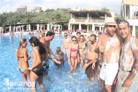 Edde Sands Jbeil Beach Party Dry Dry Dry Foam Party Part 2 Lebanon