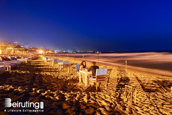 Edde Sands Jbeil Nightlife Romantic Beach Dinner at Edde Sands Lebanon