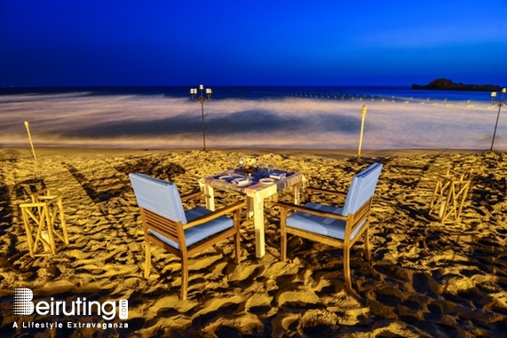 Edde Sands Jbeil Nightlife Romantic Beach Dinner at Edde Sands Lebanon