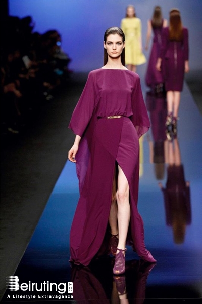 Around the World Fashion Show Elie Saab Autumn Winter Fashion Show Lebanon