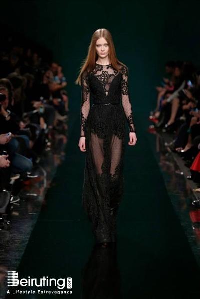 Around the World Fashion Show Elie Saab Autumn Winter 2014 2015 Fashion Show Lebanon