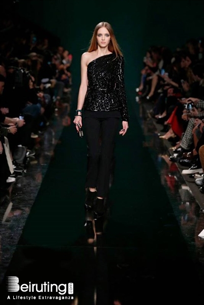 Around the World Fashion Show Elie Saab Autumn Winter 2014 2015 Fashion Show Lebanon