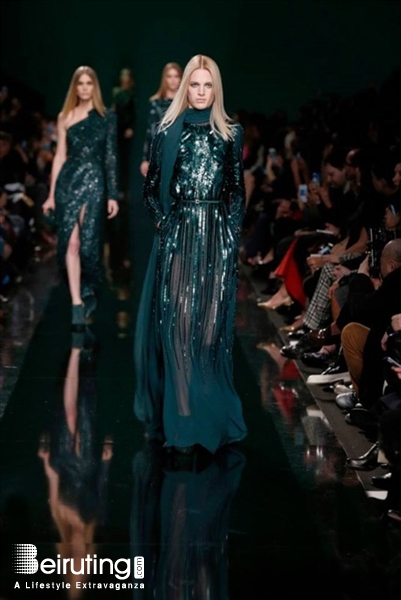 Around the World Fashion Show Elie Saab Autumn Winter 2014 2015 Fashion Show Lebanon