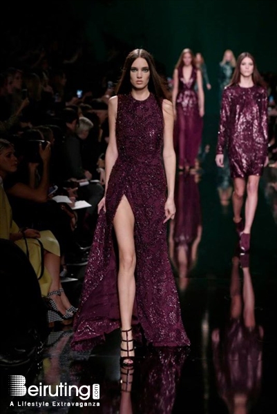 Around the World Fashion Show Elie Saab Autumn Winter 2014 2015 Fashion Show Lebanon