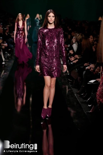 Around the World Fashion Show Elie Saab Autumn Winter 2014 2015 Fashion Show Lebanon