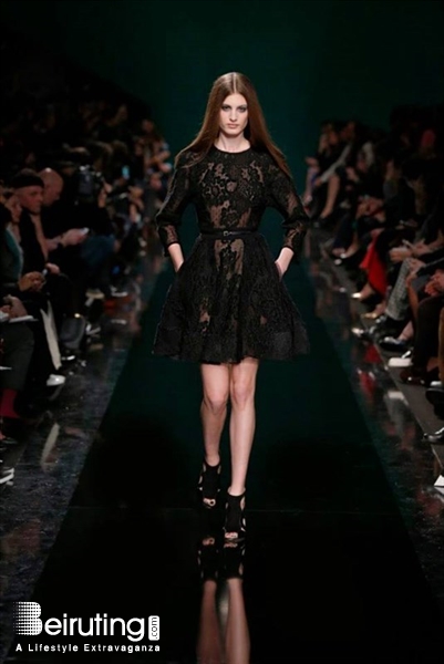 Around the World Fashion Show Elie Saab Autumn Winter 2014 2015 Fashion Show Lebanon