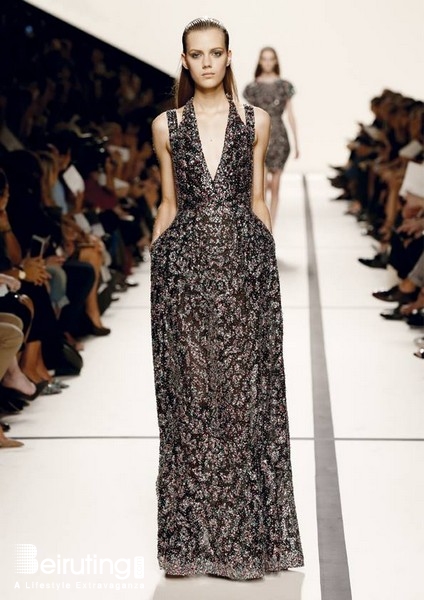 Around the World Fashion Show Elie Saab Spring Summer 2014 Collection Lebanon