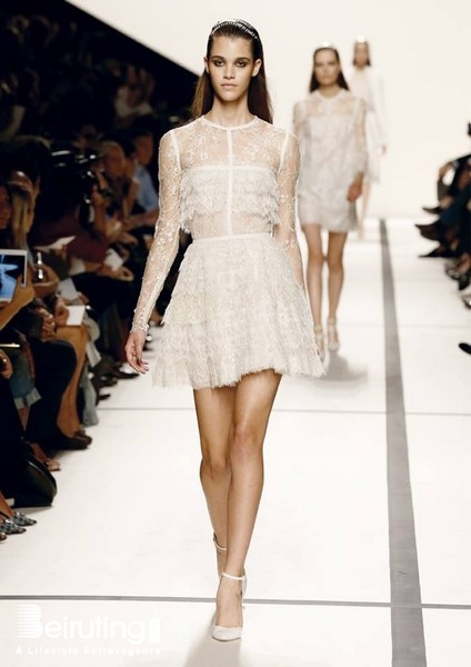 Around the World Fashion Show Elie Saab Spring Summer 2014 Collection Lebanon