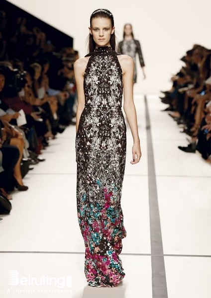 Around the World Fashion Show Elie Saab Spring Summer 2014 Collection Lebanon