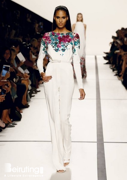 Around the World Fashion Show Elie Saab Spring Summer 2014 Collection Lebanon