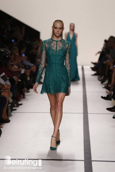 Around the World Fashion Show Elie Saab Spring Summer 2014 Collection Lebanon