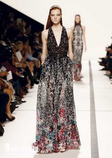 Around the World Fashion Show Elie Saab Spring Summer 2014 Collection Lebanon