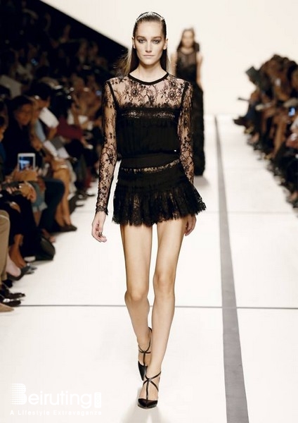 Around the World Fashion Show Elie Saab Spring Summer 2014 Collection Lebanon