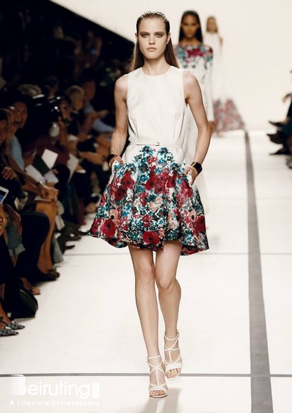 Around the World Fashion Show Elie Saab Spring Summer 2014 Collection Lebanon