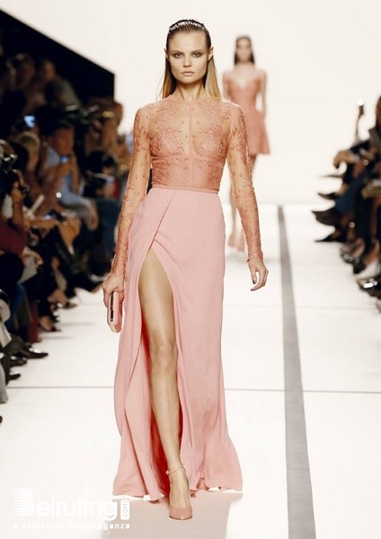 Around the World Fashion Show Elie Saab Spring Summer 2014 Collection Lebanon