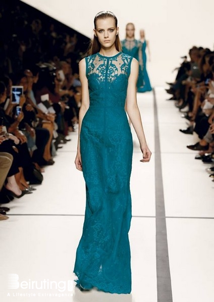 Around the World Fashion Show Elie Saab Spring Summer 2014 Collection Lebanon