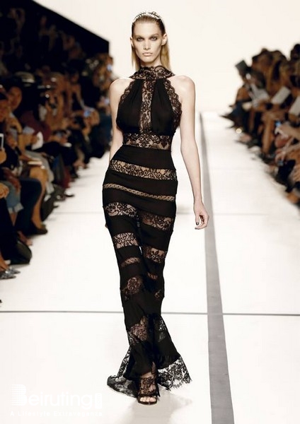 Around the World Fashion Show Elie Saab Spring Summer 2014 Collection Lebanon