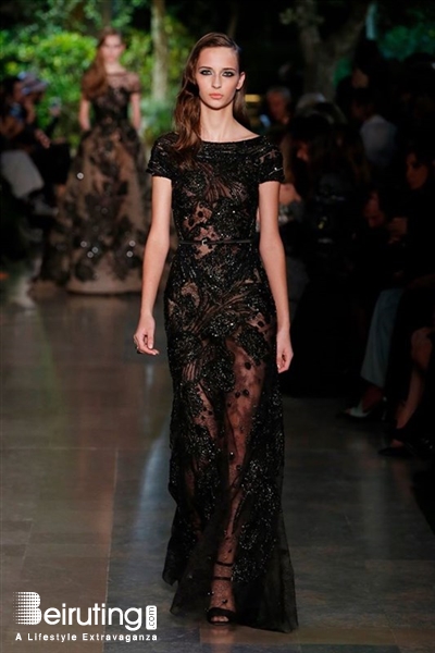 Around the World Fashion Show Elie Saab Spring Summer 2015 Collection Lebanon