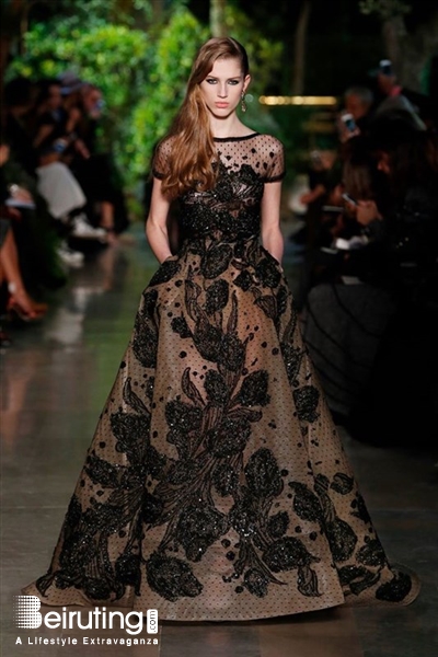 Around the World Fashion Show Elie Saab Spring Summer 2015 Collection Lebanon