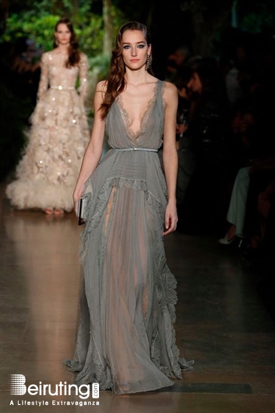 Around the World Fashion Show Elie Saab Spring Summer 2015 Collection Lebanon